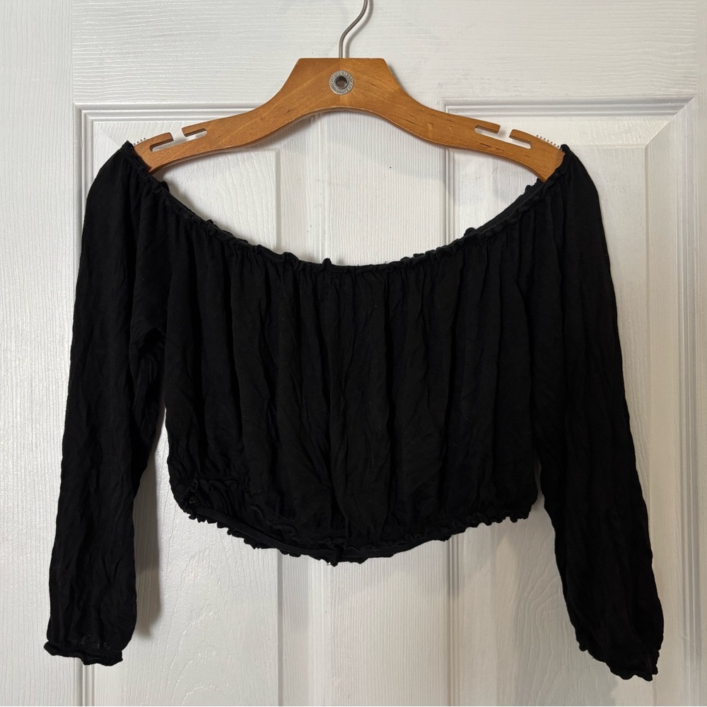 Long Sleeve Crop Top